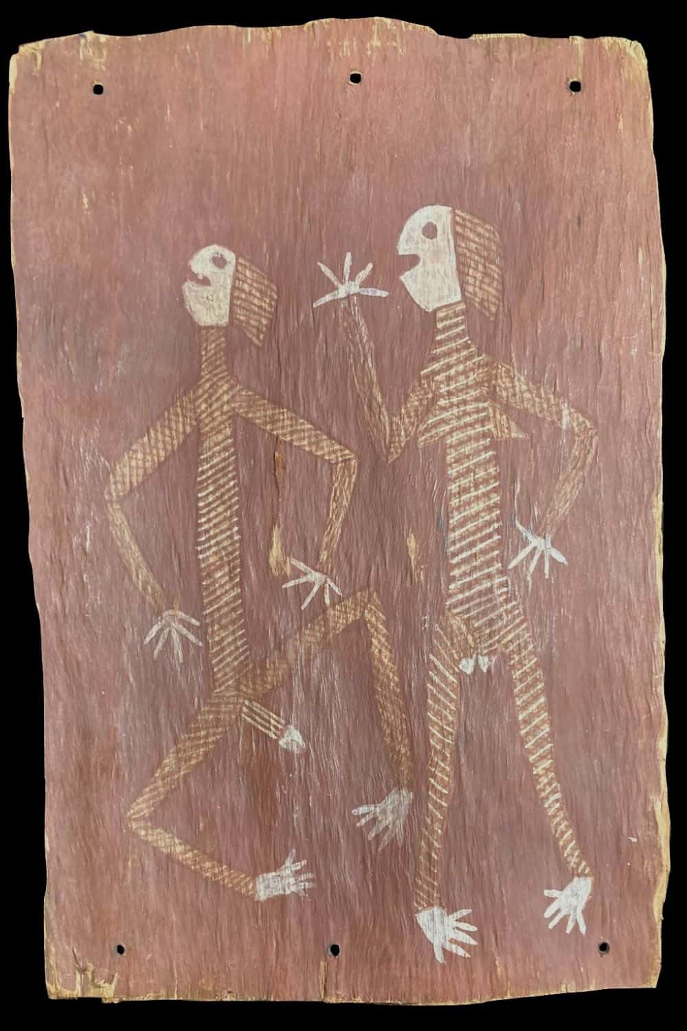 Oenpelli mimih bark painting