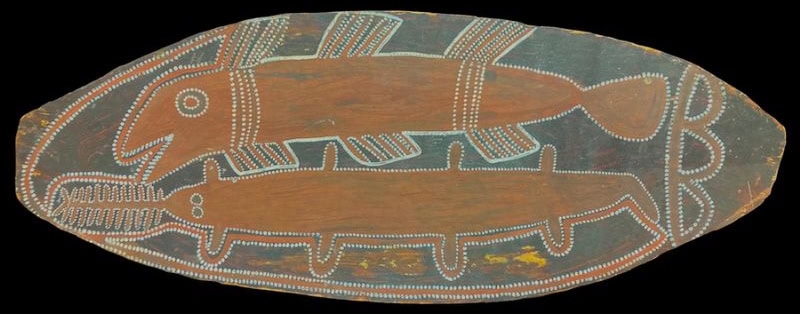 Port keats sawfish bark painting